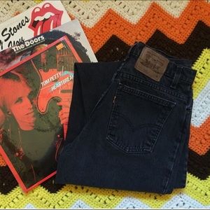 Vintage Black Levi’s